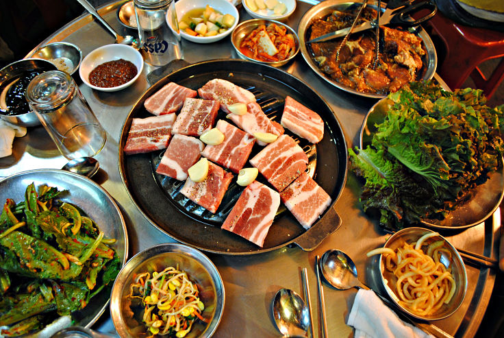 Korean barbecue can be a healthy choice if you carefully select the healthiest side dishes